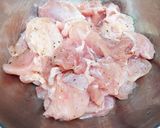 絶品☆若鶏のチーズカルボナーラ作り方1写真