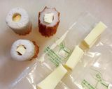 お弁当に♪チーズチクワのカレー粉コロコロ作り方3写真