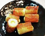 お弁当に♪チーズチクワのカレー粉コロコロ作り方5写真
