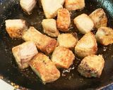 タケノコ・カツオ・高野豆腐の胡麻味噌☆作り方2写真