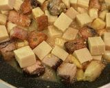 タケノコ・カツオ・高野豆腐の胡麻味噌☆作り方5写真