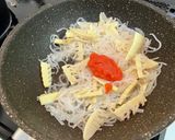 〜季節薫る〜　筍と白滝のたらこ和え作り方5写真