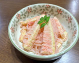 〜季節薫る〜　筍と白滝のたらこ和え作り方7写真