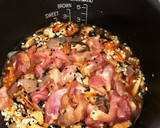 鶏五目おこわ☆黒ゴマ松の実ヒジキにお揚げ作り方11写真