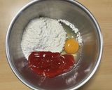 超簡単☆旨味堪能！ナポリタンかき揚げです作り方1写真