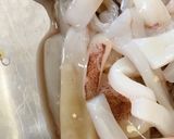 イカのスパイシーカレー炒め作り方1写真