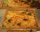 美味ドレと冷し中華のつゆで明太焼ビーフン作り方2写真