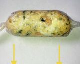 5分でバター卵焼きin揚げ玉作り方3写真