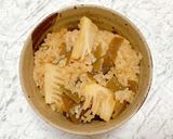 タケノコと茎わかめの炊き込みご飯作り方11写真