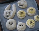 子供と作る★パン（動物あんパン＆たまご）作り方14写真