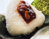 簡単　ねぎ味噌　焼きおにぎり作り方3写真