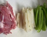 青椒肉絲作り方1写真