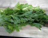 セロリの葉っぱ炒め　～常備菜～作り方1写真