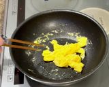 【楽めし】豚と小松菜とたまごの炒め作り方3写真
