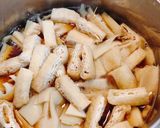 かつおだしのきいた＊たけのこご飯作り方3写真
