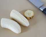 バナナ抹茶ジュース作り方1写真