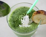 バナナ抹茶ジュース作り方3写真