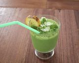 バナナ抹茶ジュース作り方4写真