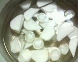 縁起もの✿七草と❀牡蠣の✿さっぱりうどん作り方3写真
