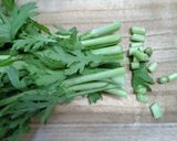 春菊の冷凍保存~超初心者用~作り方2写真