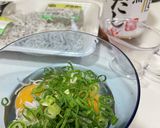 しらすの出汁巻き卵作り方1写真