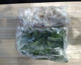 キノコと春菊のバター炒め作り方1写真