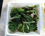キノコと春菊のバター炒め作り方2写真
