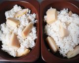 筍の煮物じゃが芋しらすのライスグラタン作り方4写真