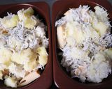 筍の煮物じゃが芋しらすのライスグラタン作り方5写真