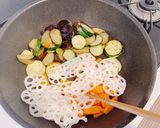【簡単】たっぷり夏野菜のごまポン酢和え作り方6写真