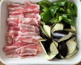 豚肉、なす、ピーマンのコク旨ごま味噌炒め作り方2写真