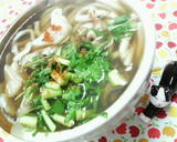縁起もの✿七草と❀牡蠣の✿さっぱりうどん作り方8写真