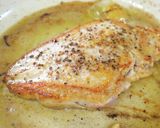 鶏むね肉のきのこクリームソース作り方7写真