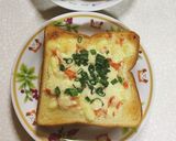 鮭フレークのマヨチーズトースト作り方3写真