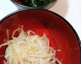 簡単！美味♪腸活♪もやしとわかめのナムル作り方2写真