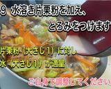 ミックスボイルホルモンの熱々あんかけ作り方18写真