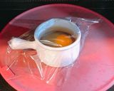 レンジで簡単1分半！温泉たまご風、味玉！作り方2写真