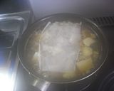 里芋とひき肉のとろとろ煮物作り方7写真