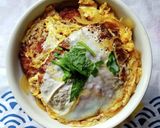ハムカツ丼♪作り方3写真