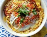 ハムカツ丼♪作り方5写真
