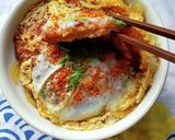 ハムカツ丼♪作り方6写真
