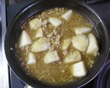 里芋とひき肉のとろとろ煮物作り方8写真