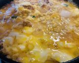 ふんわり豆腐の親子丼作り方7写真