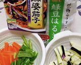 麻婆茄子が麻婆茄子春雨に変更作り方1写真
