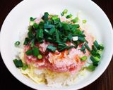 簡単☆チーズネギトロ丼作り方2写真