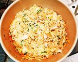 残り物でそば飯作り方3写真