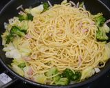簡単！春キャベツの春パスタ作り方8写真
