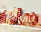 豚バラの酸っぱ角煮。作り方1写真
