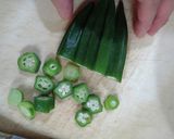 オクラの胡麻和え〜すり胡麻たっぷり♡作り方5写真