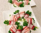 豚バラ巻き♪大葉と新玉ねぎ＆豆苗作り方4写真